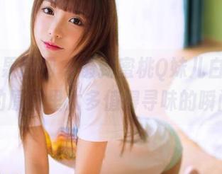 GIRLT果团网 - 最新蜜桃Q妹儿白裙，聚焦的原图里太多值得寻味的瞬间了
