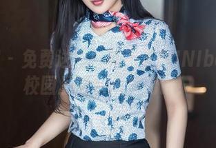 秀人网 - 免费送图！糯美子MINIbabe在校园里的认真与离谱！