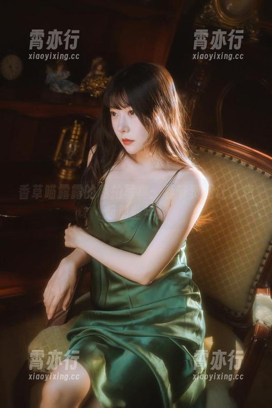 香草喵露露的私拍写真:春节贺图让人想起那些年!